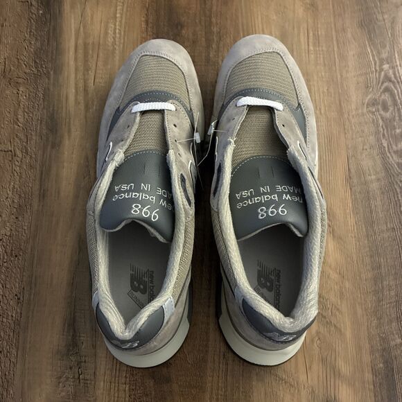 New Balance 998 Core Grey Reflective Silver Men Size 7 Shoes U998GR New main image 4